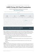 AORN PERIOP 101 FINAL ACTUAL EXAM 2026&sol;2027 &vert; Expected Questions & Revised Correct Answers &vert; AORN Guidelines Aligned &vert; 100&percnt; Guarantee Pass - A&plus; Graded&NewLine;&NewLine;
