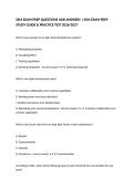 SSM EXAM PREP QUESTIONS AND ANSWERS &vert; SSM EXAM PREP STUDY GUIDE & PRACTICE TEST 2026&sol;2027