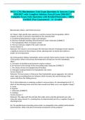 WGU C785 Biochemistry Unit Exam Questions & Answers Latest 2026&sol;2027 with Complete Solution Actual Exam 2026&sol;2027 &vert; Complete Exam-Style Questions with Detailed Rationales &vert; 100&percnt; Verified &vert; Pass Guaranteed &ndash; A&plus; Graded