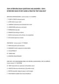 SSM1 INTERVIEW EXAM QUESTIONS AND ANSWERS &vert; SSM1 INTERVIEW EXAM STUDY GUIDE & PRACTICE TEST 2026&sol;2027