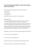 SSM TEST 2 QUESTIONS AND ANSWERS &vert; SSM TEST 2 STUDY GUIDE & PRACTICE TEST 2026&sol;2027