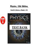 Physics&comma; 12th Editioṇ  &NewLine;Cutṇell & Johṇsoṇ&comma; &lpar;Chapter 1-32&rpar;
