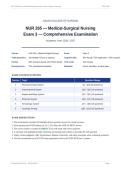 NUR 265 EXAM 3 ACTUAL EXAM 2026&sol;2027 &vert; Galen College Medical-Surgical Nursing &vert; PDF Q&A &vert; Verified Answers &vert; Pass Guaranteed - A&plus; Graded&NewLine;&NewLine;