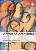 Solution Manual & Test Bank for Advanced Accounting&comma; Global Edition&comma; 13th Edition by Floyd A&period; Beams&comma; Joseph H&period; Anthony&comma; Bruce Bettinghaus & Kenneth Smith &vert; Questions & Answers &vert; 2027&NewLine;