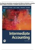 Test Bank for Intermediate Accounting&comma; 4th Edition by Elizabeth A&period; Gordon&comma; Jana S&period; Raedy & Alexander J&period; Sannella &vert; Questions & Answers &vert; 2027&NewLine;