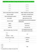 TAMU ENGR 102 &lpar;Python Coding&rpar; Test Questions and Answers Rated A