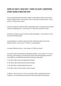 NURS 251 QUIZ 1 2026&sol;2027 &vert; NURS 251 QUIZ 1 QUESTIONS&comma; STUDY GUIDE & PRACTICE TEST