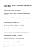 NURS 251 EXAM 1 2026&sol;2027 &vert; NURS 251 EXAM 1 QUESTIONS&comma; STUDY GUIDE & REVIEW