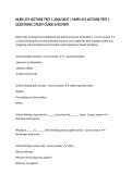 NURS 251 LECTURE TEST 1 2026&sol;2027 &vert; NURS 251 LECTURE TEST 1 QUESTIONS&comma; STUDY GUIDE & REVIEW