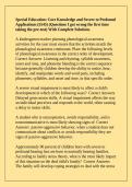 Special Education&colon; Core Knowledge and Severe to Profound Applications &lpar;5545&rpar; &lpar;Questions I got wrong the first time taking the pre-test&rpar; With Complete Solutions