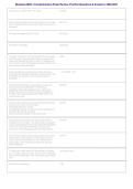 Business Math &vert; Comprehensive Exam Review&comma; Practice Questions & Answers &vert; Study Guide & Exam Prep 2026&sol;2027&NewLine;
