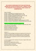 HESI COMPASS COMPREHENSIVE EXIT EXAM QUESTIONS AND &NewLine;ANSWERS WITH DETAILED RATIONALES EACH &vert; CURRENTLY TESTING &NewLine;AND FREQUENTLY TESTED QUESTIONS &vert; EXPERT VERIFIED FOR &NewLine;GUARANTEED PASS