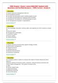 HRM Chapter 1 Exam &lpar; Latest 2026&sol;2027 Update&rpar; with&NewLine;Questions and Verified Answers&vert; &vert; 100&percnt; Correct &vert; Grade A&plus;