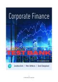 Test Bank For Corporate Finance&comma; Canadian Edition&comma; 5th Edition By Jonathan Berk&comma; David Stangeland&comma; And Peter Demarzo &vert; All Chapters 1 - 31 &vert; Questions & 100&percnt; Verified Answers &vert; A&plus; Graded