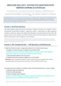 QME Exam 2026&sol;2027 &ndash; California Qualified Medical Evaluator &vert; 200 Practice Questions with Verified Answers & Rationales