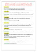HRM701 chapter 10 Exam &lpar; Latest 2026&sol;2027 Update&rpar; with&NewLine;Questions and Verified Answers&vert; &vert; 100&percnt; Correct &vert; Grade A&plus;