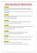 HRM701 chapter 12 Exam &lpar; Latest 2026&sol;2027 Update&rpar; with&NewLine;Questions and Verified Answers&vert; &vert; 100&percnt; Correct &vert; Grade A&plus;
