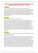 HRM701 Exam &lpar; Latest 2026&sol;2027 Update&rpar; with Questions and&NewLine;Verified Answers&vert; &vert; 100&percnt; Correct &vert; Grade A&plus;