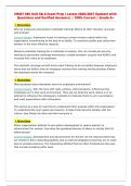 HRMT 386 Unit 3 & 4 Exam Prep &lpar; Latest 2026&sol;2027 Update&rpar; with&NewLine;Questions and Verified Answers&vert; &vert; 100&percnt; Correct &vert; Grade A&plus;