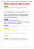 HRMT 386 Unit 5& 6 Exam Prep &lpar; Latest 2026&sol;2027 Update&rpar; with&NewLine;Questions and Verified Answers&vert; &vert; 100&percnt; Correct &vert; Grade A&plus;