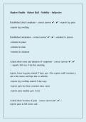 Shadow Health Robert Hall Mobility Subjective 2026 &vert; Nursing Study Guide & Assessment Prep