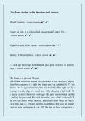 Tina Jones Shadow Health Questions and Answers 2026 &ndash; Complete Study Guide