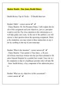 Shadow Health Tina Jones Package Deal 2026&sol;2027 &ndash; Complete Questions&comma; Answers & Study Guide Bundle