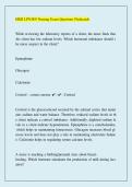 HESI LPN-RN Nursing Exam Questions Flashcards 2026&sol;2027 &ndash; Study Guide & Answers