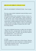 HESI LPN-ADN Mobility Entrance Exam 2026&sol;2027 &ndash; Questions&comma; Answers & Study Guide