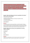 DAANCE &lpar;All Modules&rpar; Newest 2026&sol;2027 Actual &NewLine;Exam Test Bank &vert; Complete 950 Real Exam Questions &NewLine;& Correct Detailed Answers &lpar;Verified Answers&rpar; &NewLine;Already Graded A&plus; &vert; DAANCE Certification Exam Prep &NewLine;&lpar;Newest&excl;&excl;&rpar;