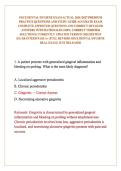 OSCE DENTAL HYGIENE EXAM ACTUAL 2026 &sol;2027 PREMIUM &NewLine;PRACTICE QUESTIONS AND STUDY GUIDE ACCURATE EXAM &NewLine;COMPLETE APPROVED QUESTIONS AND CORRECT DETAILED &NewLine;ANSWERS WITH RATIONALES &lpar;100&percnt; CORRECT VERIFIED &NewLine;SOLUTIONS&rpar; CURRENTLY UPDATED VERSION 2026 EDITION 