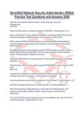 SonicWall Network Security Administrator &lpar;SNSA&rpar; Practice Test Questions and Answers 2026