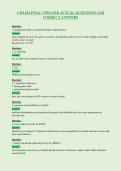 CSD 454 FINAL UPDATED ACTUAL QUESTIONS AND&NewLine;CORRECT ANSWERS