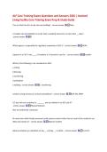 ALF Core Training Exams Questions & Answers 2026 &ndash; Assisted Living Facility Core Training Exam Prep & Study Guide
