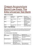 2026&sol;2027 S-Tier Oregon Acupuncture Board Law Exam&colon; The Elite Universal Test Bank &vert; ORS 677 & OAR 847 Jurisprudence Complete Guide