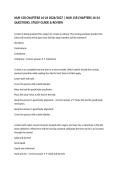 NUR 158 CHAPTERS 16-24 2026&sol;2027 &vert; NUR 158 CHAPTERS 16-24 QUESTIONS&comma; STUDY GUIDE & REVIEW