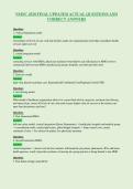 NMNC 4520 FINAL UPDATED ACTUAL QUESTIONS AND&NewLine;CORRECT ANSWERS
