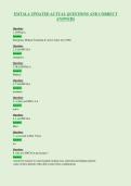 EMTALA UPDATED ACTUAL QUESTIONS AND CORRECT&NewLine;ANSWERS