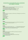 BIO 3401 FINAL EXAM UPDATED ACTUAL QUESTIONS&NewLine;AND CORRECT ANSWERS