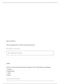 WASTEWATER OPERATOR CERTIFICATION STUDY GUIDE GRADE 1 QUESTIONS WITH CORRECT ANSWERS