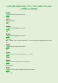 EGEE 101 EXAM &num;1 UPDATED ACTUAL QUESTIONS AND&NewLine;CORRECT ANSWERS