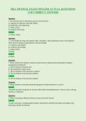HEA 350 FINAL EXAM UPDATED ACTUAL QUESTIONS&NewLine;AND CORRECT ANSWERS
