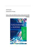 Test Bank - Fundamentals of Nursing&comma; 9th Edition &lpar;Potter&comma; Perry&comma; 2017&rpar;&comma; Chapter 1-50 &vert; All Chapters&NewLine;