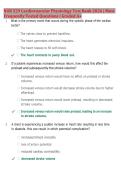 NUR 529 Cardiovascular Physiology Test Bank 2026 &vert; 30 Most Tested Q&A &vert; Exam 2 Prep &vert; Graded A&plus;