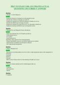 PHLT 313 EXAM 3 &lpar;DR&period; LIN UPDATED ACTUAL&NewLine;QUESTIONS AND CORRECT ANSWERS