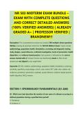 NR 503 MIDTERM EXAM BUNDLE &ndash; &NewLine;EXAM WITH COMPLETE QUESTIONS &NewLine;AND CORRECT DETAILED ANSWERS &NewLine;&lpar;100&percnt; VERIFIED ANSWERS&rpar; &vert; ALREADY &NewLine;GRADED A&plus; &vert; PROFESSOR VERIFIED &vert; &NewLine;BRANDNEW&excl;&excl;&excl; 
