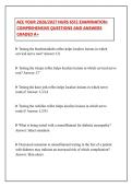 2026&sol;2027 NURS 6512 Advanced Health Assessment Midterm Exam Prep &vert; Comprehensive Q&A Verified Solutions Guide