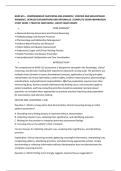 NURS 615 &ndash; COMPREHENSIVE QUESTIONS AND ANSWERS &vert; VERIFIED AND WELLDETAILED &NewLine;ANSWERS &vert; DETAILED EXPLANATIONS AND RATIONALES &vert; COMPLETE EXAM PREPARATION &NewLine;STUDY GUIDE &vert; PRACTICE QUESTIONS &vert; LATEST EXAM UPDATE 