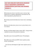 2026&sol;2027 NURS 6512 Examination Study Guide &vert; Comprehensive Questions and Answers Verified Solutions