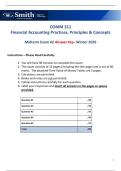 COMM 311 Midterm Exam 2 &vert; Questions and Full Solutions &vert; 2026&sol;27 Updated &vert; 100&percnt; Correct - Queens University&period;&NewLine;